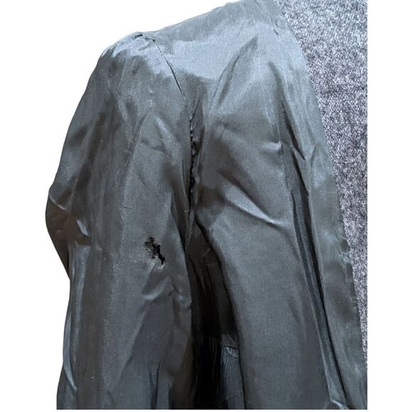 Vince Women's Wool Two Button Blazer Grey Size 8 - Picture 10 of 11